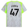 Camiseta de fútbol Manchester City Foden 47 Tercera Equipación 2025-26 - Hombre